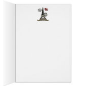 Eiffel Tower Postage - Card (Inside (Right))