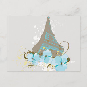 Eiffel Tower Postcard