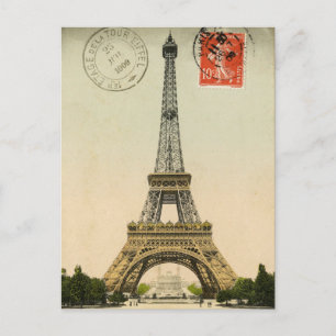 Eiffel Tower Postcard