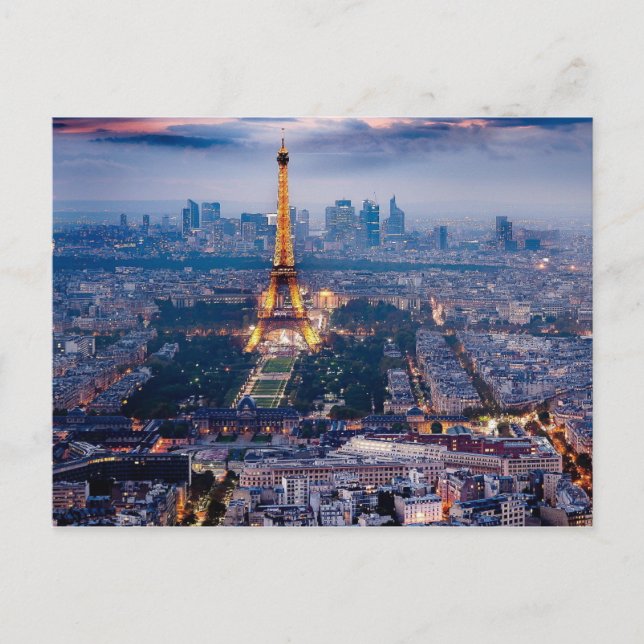 Eiffel tower postcard (Front)