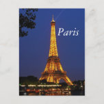Eiffel Tower Postcard at Zazzle