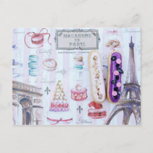 Eiffel Tower Postcard