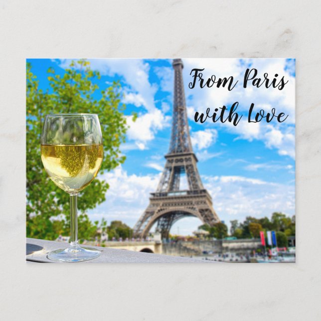 Eiffel tower postcard (Front)