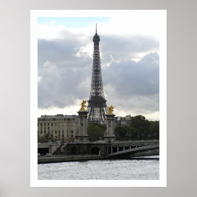 Eiffel Tower Poster (Front)