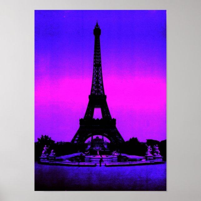 Eiffel Tower Poster (Front)