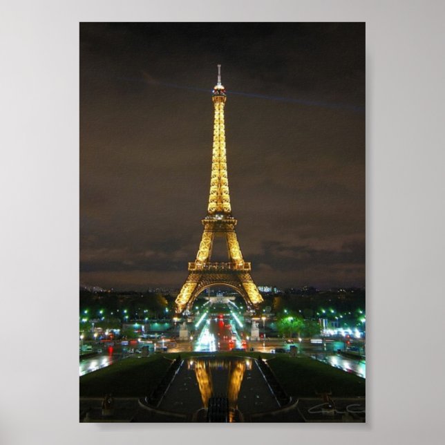 Eiffel Tower Poster (Front)