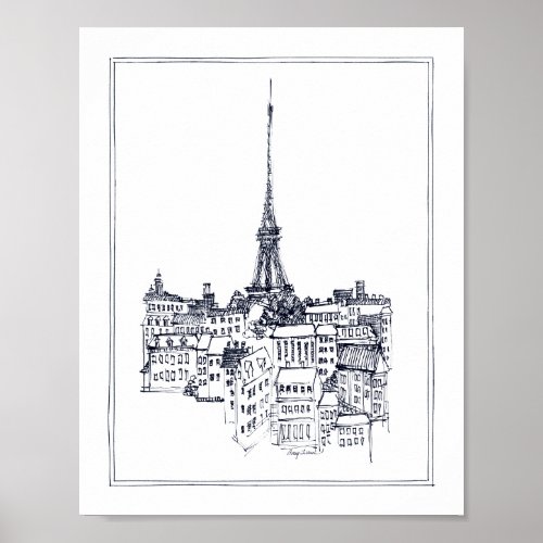 Eiffel Tower Poster