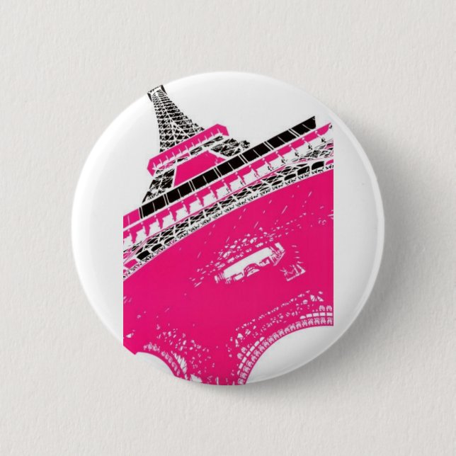 Eiffel-Tower-Poster-C13450125 Pinback Button (Front)