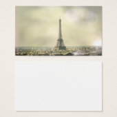 Eiffel Tower Profile Card (Front & Back)