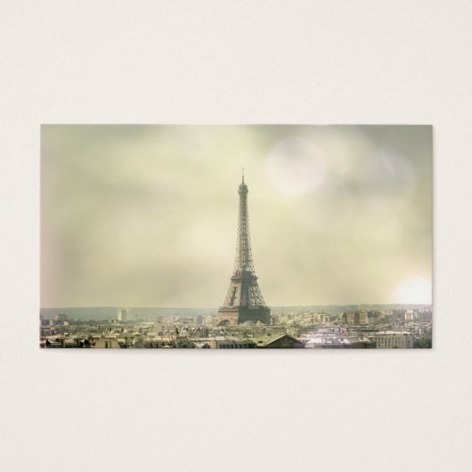Eiffel Tower Profile Card (Front)