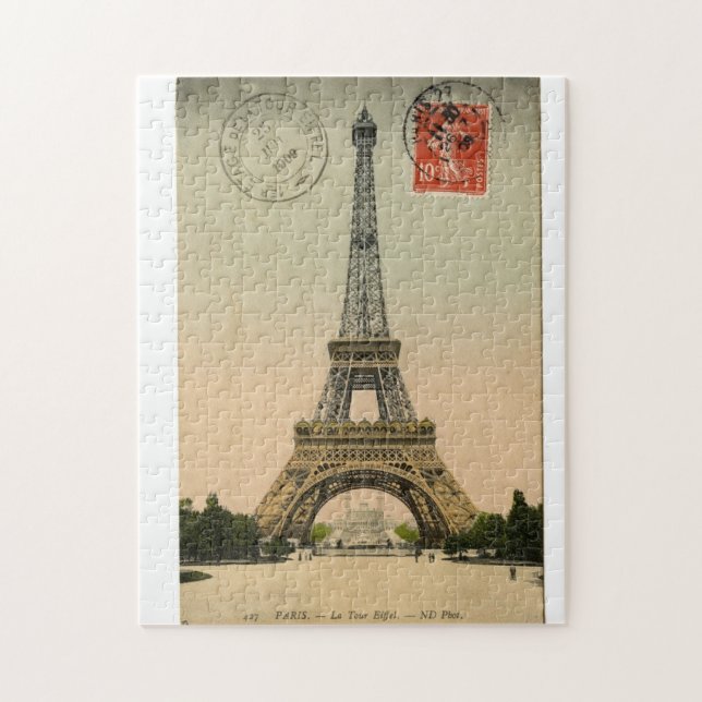 Eiffel tower puzzle (Vertical)