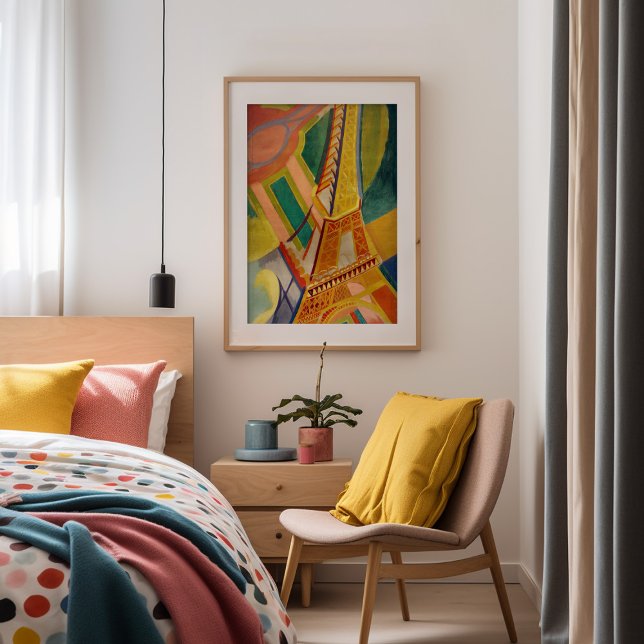 Eiffel Tower | Robert Delaunay Framed Art (Creator Uploaded)