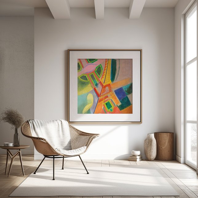Eiffel Tower | Robert Delaunay Framed Art (Creator Uploaded)