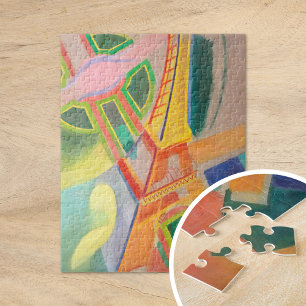 Eiffel Tower   Robert Delaunay Jigsaw Puzzle