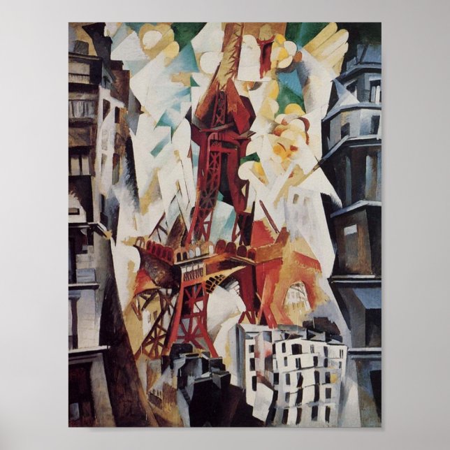 Eiffel Tower - Robert Delaunay Poster (Front)