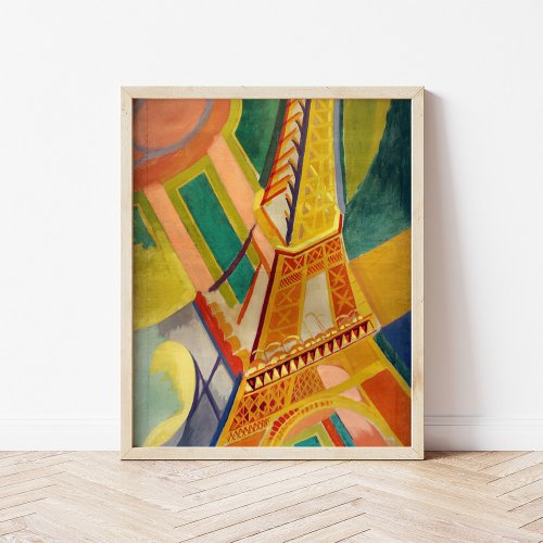 Eiffel Tower  Robert Delaunay Poster
