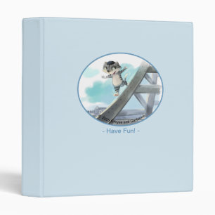 Eiffel Tower Scrapbook/Album 3-Ring (3 Sizes) 3 Ring Binder