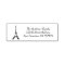Eiffel Tower - Self Inking Address Stamp