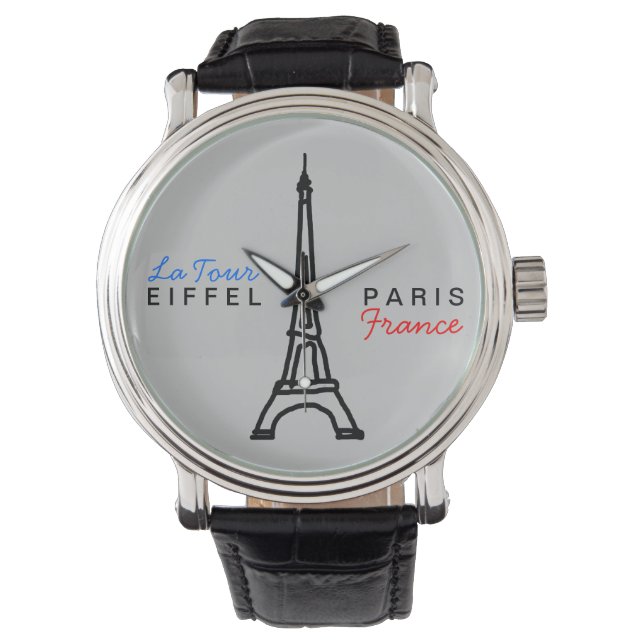 Eiffel tower simple & elegant watch (Front)