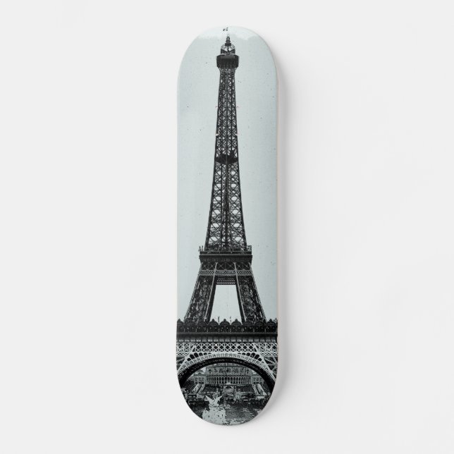 Eiffel Tower Skateboard Deck (Front)