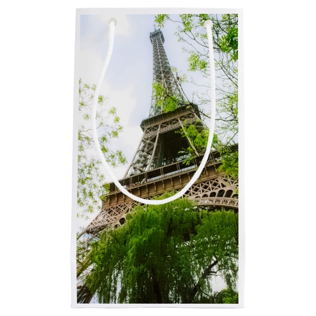 Eiffel Tower Small Gift Bag (Front)