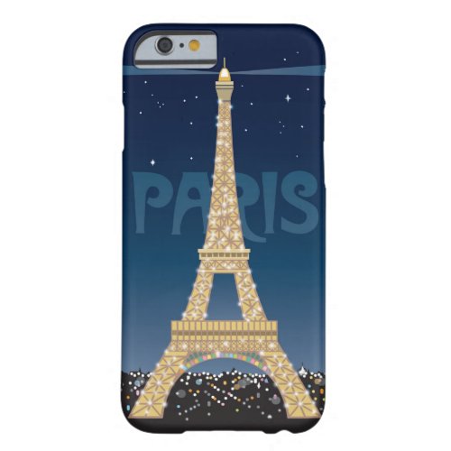 Eiffel Tower Sparkle iPhone 66S Barely There Case