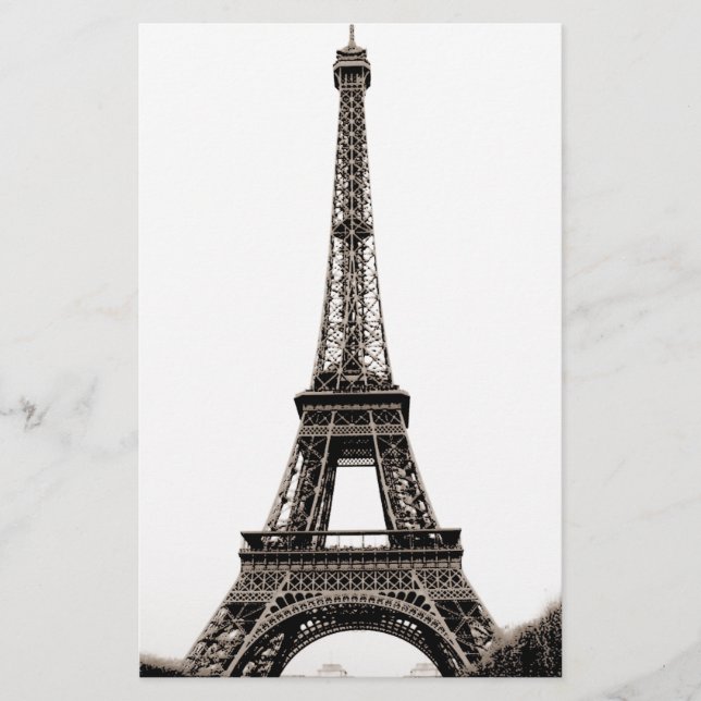 Eiffel Tower Stationery (Front)