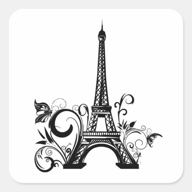 Eiffel tower  Sticker (Front)
