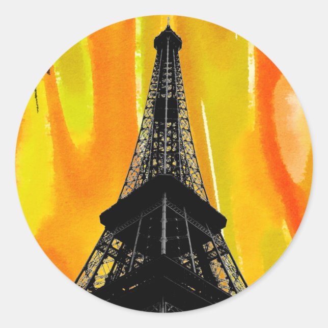 Eiffel Tower Sticker (Front)