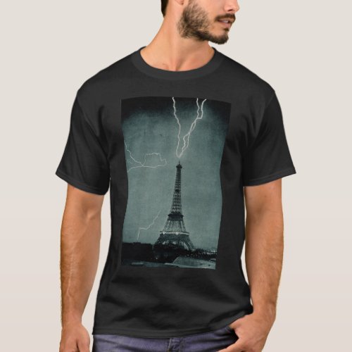 Eiffel Tower Struck T_Shirt