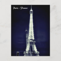 Eiffel Tower - Surreal Art, Paris, France Postcard
