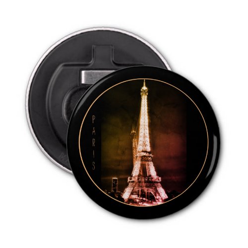 Eiffel Tower  Surreal Paris Art France party Bottle Opener