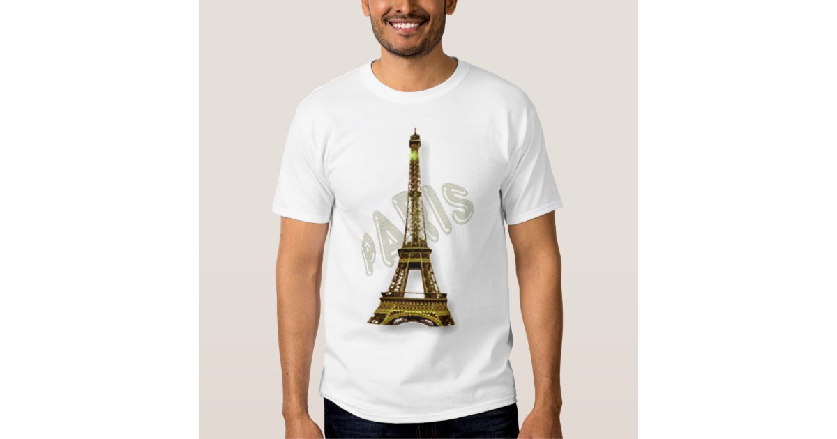 Eiffel Tower T-Shirt | Zazzle