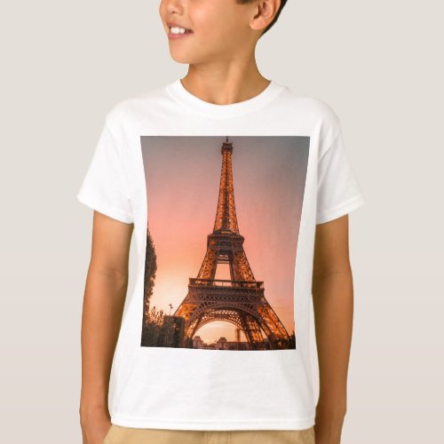 Eiffel tower  T_Shirt