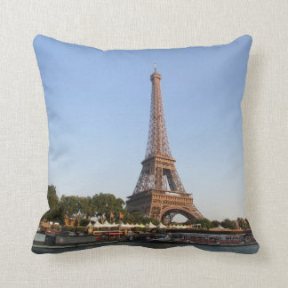 Eiffel Tower Throw Pillow