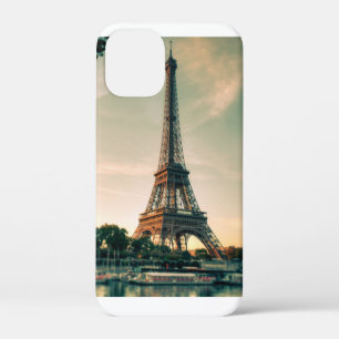 Eiffel tower throw pillow iPhone 12 mini case