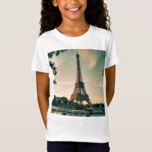 Eiffel tower throw pillow T-Shirt