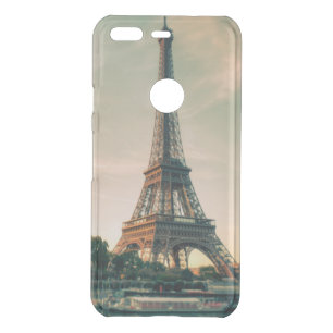 Eiffel tower throw pillow uncommon google pixel case