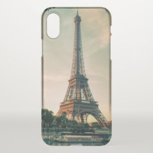Eiffel tower throw pillow iPhone XS case