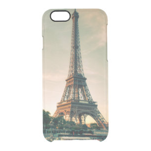 Eiffel tower throw pillow clear iPhone 6/6S case