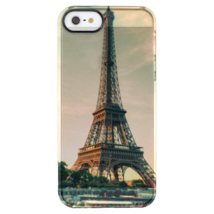 Eiffel tower throw pillow clear iPhone SE/5/5s case