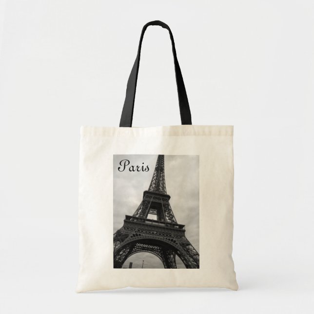 Eiffel Tower Tote Bag (Front)