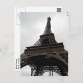 Eiffel Tower (Tour Eiffel) Paris, France Postcard (Front/Back)