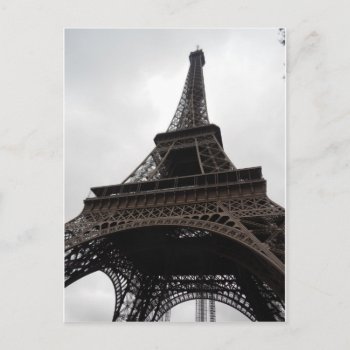 Eiffel Tower (tour Eiffel) Paris  France Postcard by teknogeek at Zazzle