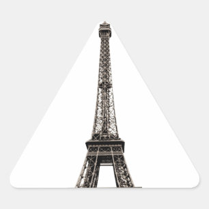 Eiffel Tower Triangle Sticker