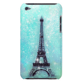 Eiffel Tower Turquoise iPod Touch Cover