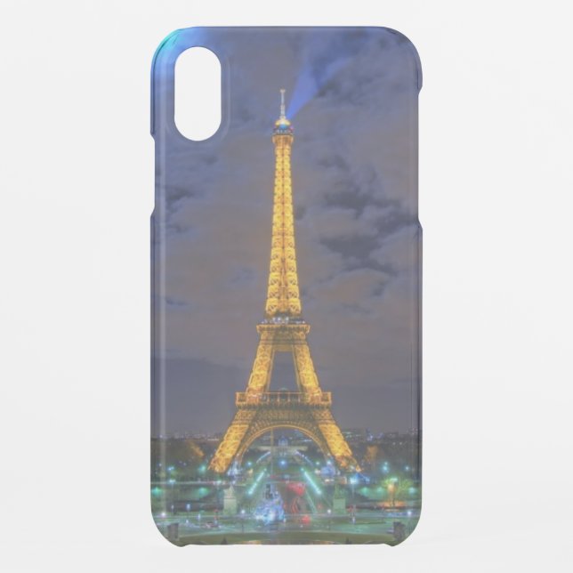 Eiffel Tower Uncommon iPhone Case (Back)