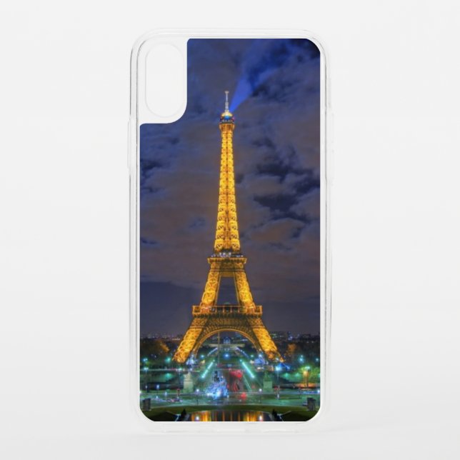 Eiffel Tower Uncommon iPhone Case (Back)