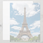 Eiffel Tower View from Champ de Mars Public Park (Front/Back)