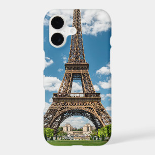 Eiffel Tower View from Champ de Mars Public Park iPhone 17 Case